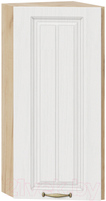 Шкаф навесной для кухни ТриЯ Лина 1В3Т (дуб крафт золотой/белый) - фото