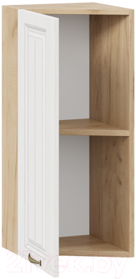 Шкаф навесной для кухни ТриЯ Лина 1В3Т (дуб крафт золотой/белый)