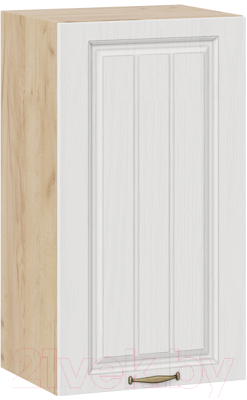 Шкаф навесной для кухни ТриЯ Лина 1В4 (дуб крафт золотой/белый) - фото