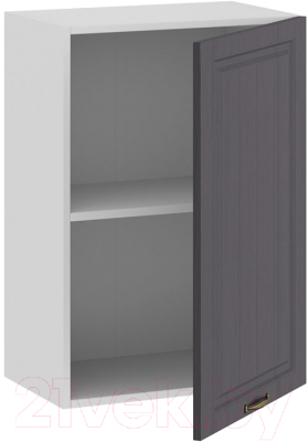 Шкаф навесной для кухни ТриЯ Лина 1В5 (белый/графит)