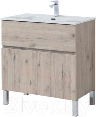 Комплект мебели для ванной Aquanet Алвита New 80 / 274217