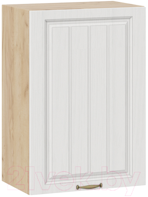 Шкаф навесной для кухни ТриЯ Лина 1В5 (дуб крафт золотой/белый) - фото