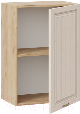 Шкаф навесной для кухни ТриЯ Лина 1В5 (дуб крафт золотой/крем)