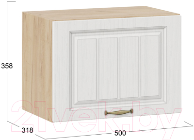 Шкаф под вытяжку ТриЯ Лина 1В5Г (дуб крафт золотой/белый)