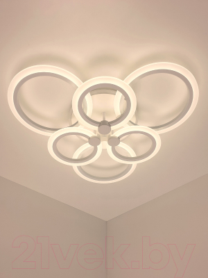 Потолочный светильник Mirastyle Диод JX-19094/3+3 WH ML