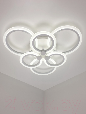 Потолочный светильник Mirastyle Диод JX-19094/3+3 WH ML