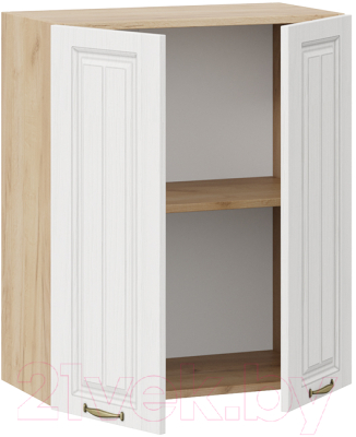Шкаф навесной для кухни ТриЯ Лина 1В6 (дуб крафт золотой/белый)