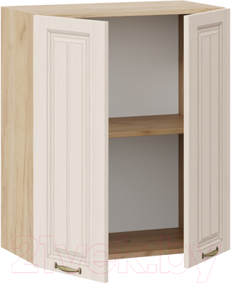 Шкаф навесной для кухни ТриЯ Лина 1В6 (дуб крафт золотой/крем)