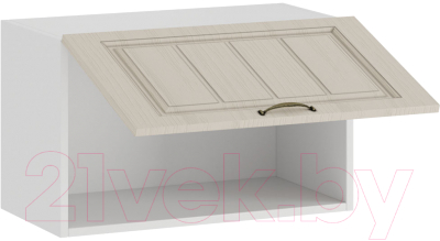 Шкаф под вытяжку ТриЯ Лина 1В6Г (белый/крем)