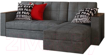 Диван угловой Асмана Фаворит без бара - фото