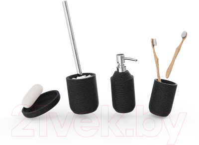 Ершик для унитаза FORA FOR-TWR025BL