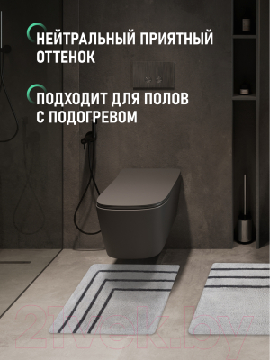 Коврик для ванной FORA FOR-TWR60-60BL