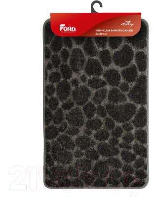 Коврик для ванной FORA FOR-PP-STN50-80BL