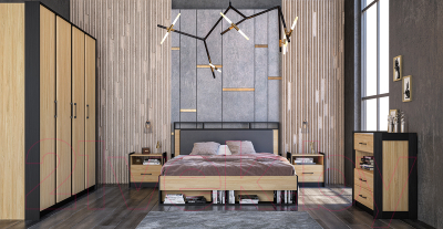 Шкаф Мебель-Неман Стенли МН-037-04