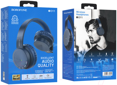 Беспроводные наушники Borofone BO11