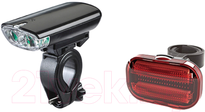 Набор фонарей для велосипеда Jingyi JY-7021+JY-3209BT-1 - фото