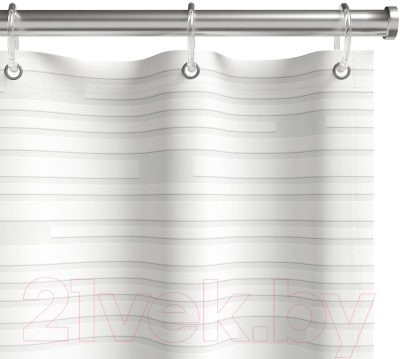 Шторка-занавеска для ванны FORA FOR-BRK205W