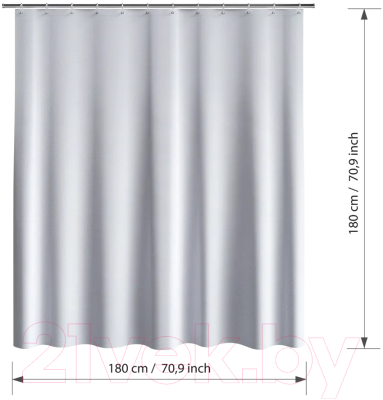 Шторка-занавеска для ванны FORA FOR-HC095
