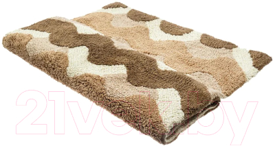 Коврик для ванной FORA Волны 2823-1 100BG