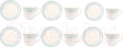 Набор для чая/кофе Arya Exclusive Azure / 8680943109521 - фото