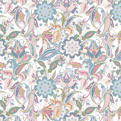 Кофр для хранения Hausmann HM-A-12-3-1 (бежевый/принт)