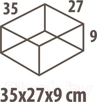 Кофр для хранения Hausmann HM-A-12-3-1 (бежевый/принт)