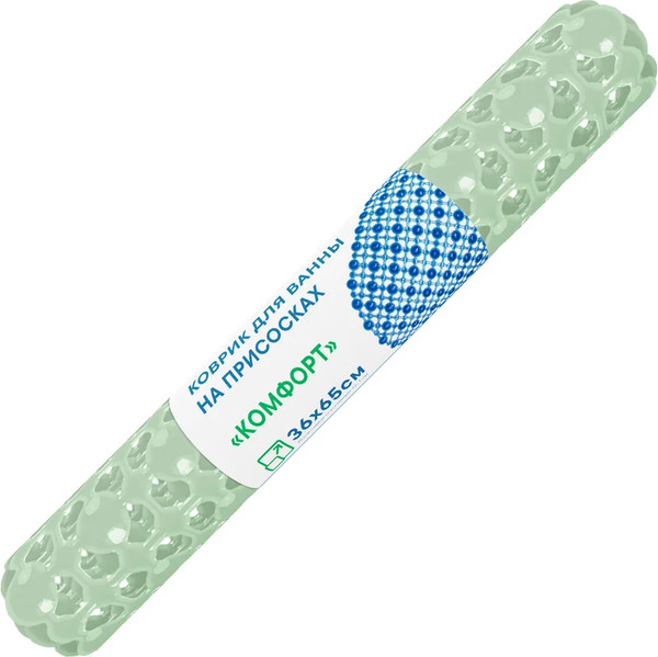 Коврик на присосках Вилина Комфорт 36x65см