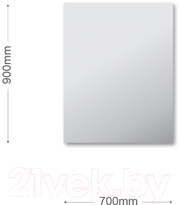 Зеркало Алмаз-Люкс А-036