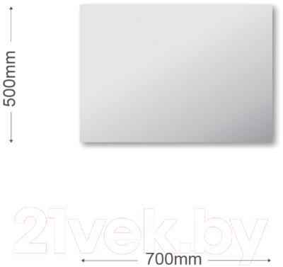 Зеркало Алмаз-Люкс А-039