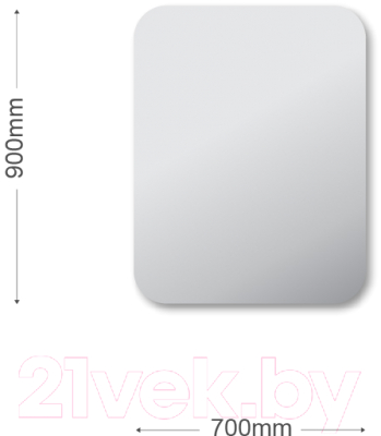 Зеркало Алмаз-Люкс А-043