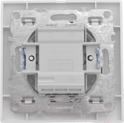 Выключатель EKF Basic Минск СП 1кл 10А / ERV10-021-10