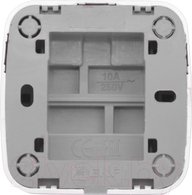 Выключатель EKF Basic Минск ОП 1кл 10А / EGV10-021-10