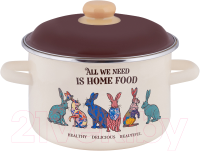 Набор кастрюль Appetite Зайцы 6KB191M