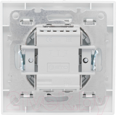 Выключатель EKF Basic Минск СП 3кл 10А / ERV10-024-10