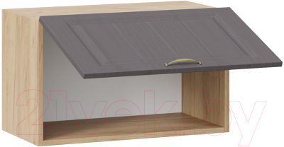 Шкаф под вытяжку ТриЯ Лина 1В6Г (дуб крафт золотой/графит)