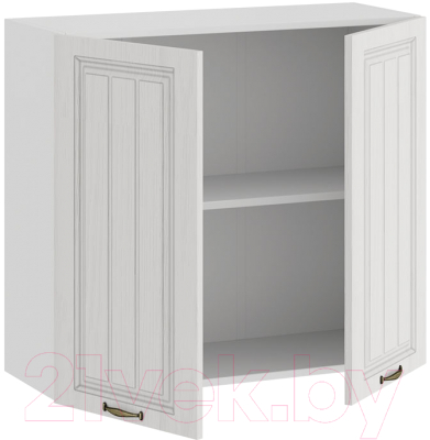 Шкаф навесной для кухни ТриЯ Лина 1В8 (белый)