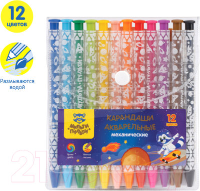 Набор акварельных карандашей Мульти-пульти MCP_39342