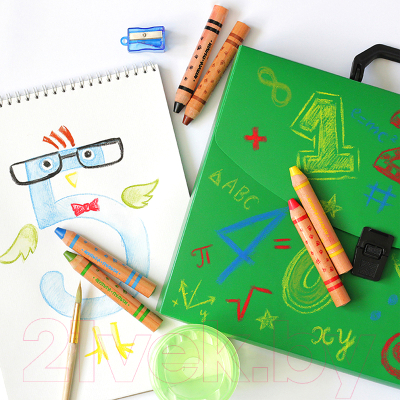 Набор акварельных карандашей Мульти-пульти Приключения Енота / CP_16833