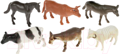 Набор фигурок игровых Играем вместе Домашние Животные / HB9710-6