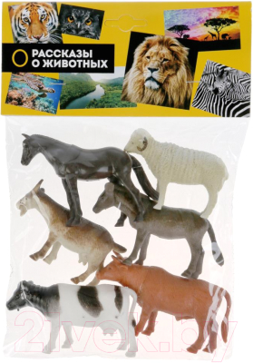 Набор фигурок игровых Играем вместе Домашние Животные / HB9710-6