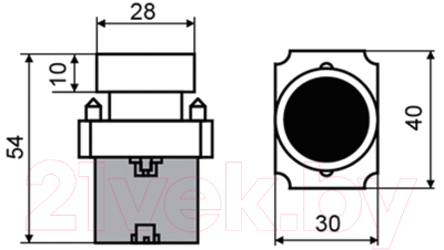 Кнопка для пульта Rexant XB2 / 36-5520