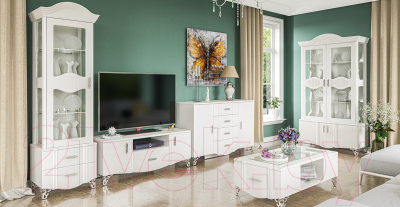 Шкаф с витриной Мебель-Неман София МН-025-21