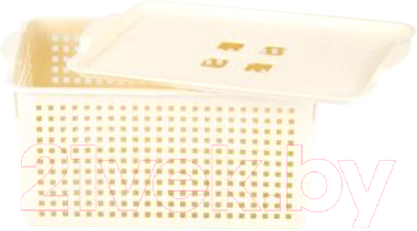 Корзина Violet Лофт / 644126 (5.3л, слоновая кость) - фото