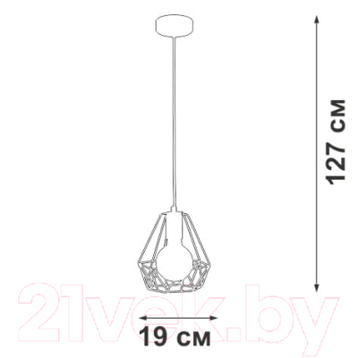 Потолочный светильник Vitaluce V4705-1/1S