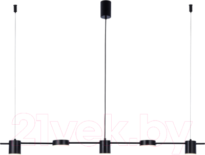 Люстра Kinklight Карин 07624-5.19 (черный) - фото