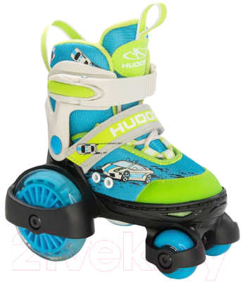 Роликовые коньки Hudora Skating My First Quad Boy Led / 22052 - фото