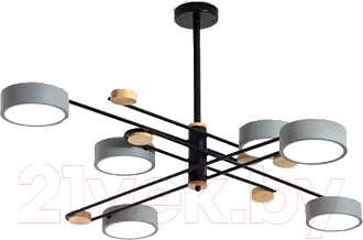 Люстра Kinklight Рапис 07648-6.16 (серый) - фото