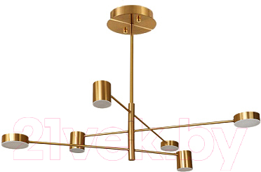 Люстра Kinklight Мекли 07650-6,33 3000К (золото) - фото