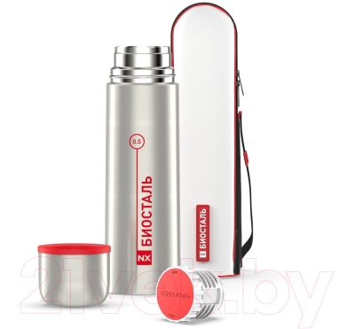 Термос для напитков Биосталь NX B-500