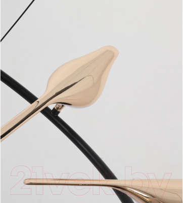 Люстра Kinklight Арси 08446-6A.33 (черный/золото)